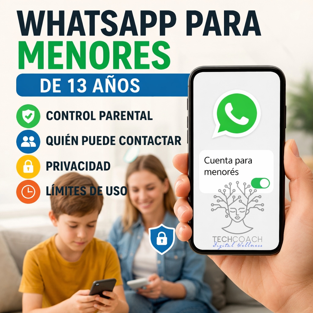 WhatsApp para menores: nuevas cuentas con control parental y lo que deben saber los padres
